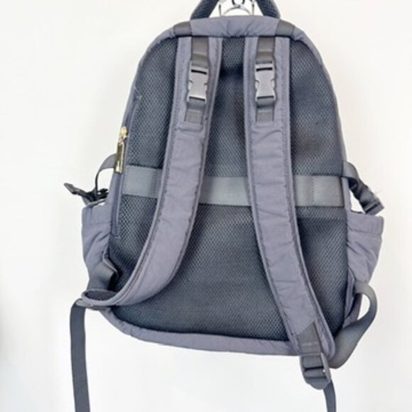 Isaac Mizrahi Gray Backpack Multi Pocket - Picture 2 of 6